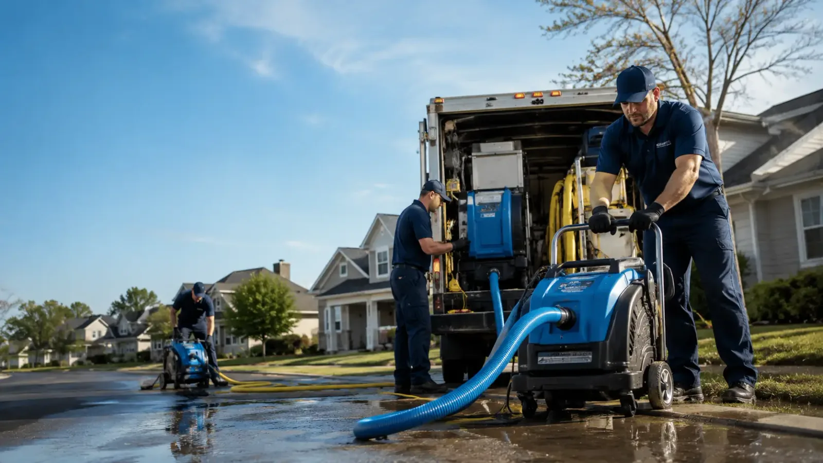 Flood Damage Cleanup in Idlewild, MI